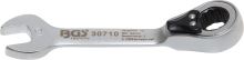 Klíč očkoplochý ráčnový 10 mm, extra krátký - BGS 30710
