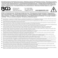 BGS Hlavice nástrčné 1/2", 32 - 36 mm, tvrzené, dvanáctihranné (4)