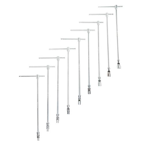 Klíče T profil 9 ks, 7-19 mm - JBM 54380