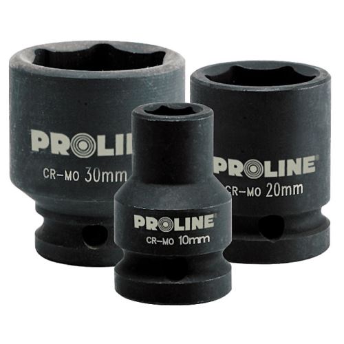 Hlavice šestihranné nástrčné, rázové -  3/4" 30MM CRV-MO PROLINE