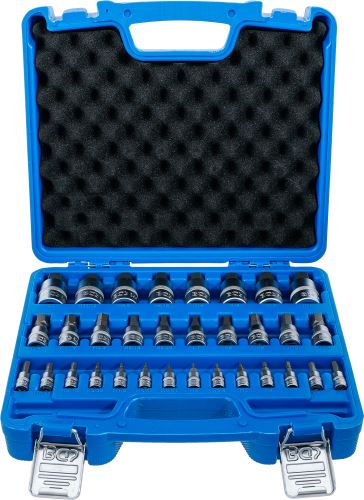 Sada nástrčných hlavic | 6,3 mm (1/4") / 10 mm (3/8") / 12,5 mm (1/2") | vnitřní šestihran