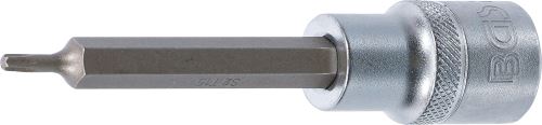 BGS Hlavice zástrčné 1/2", T15 - T70, T-profil, délka 100 mm