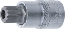 Hlavice nástrčná, 12,5 mm (1/2"), vnitřní tisícihran (pro XZN) s otvorem M16 - BGS 4356 Hlavice nástrčná, 12,5 mm (1/2"), vnitřní tisícihran (pro XZN) s otvorem M16 - BGS 4356