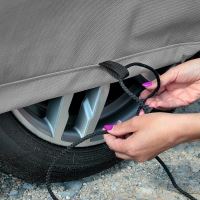 Ochranná plachta Mobile Garage na auto Mercedes Vito / Viano / V-Class (extra dlouhá verze (5)
