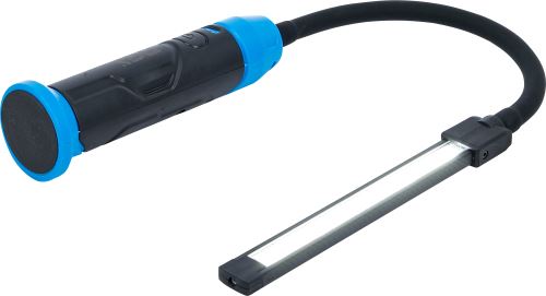 COB-LED pracovní inspekční světlo, s husím krkem - BGS 85354