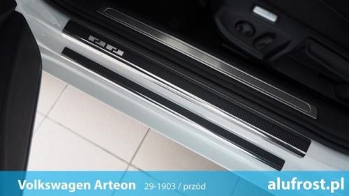 Prahové lišty VW Arteon 2017-2025 (carbonová fólie)