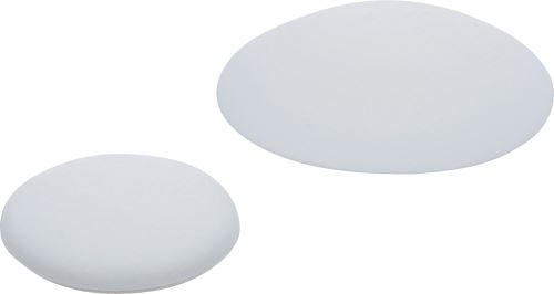 Ochranné dveřní a stěnové zarážky pr. 40 a 60 mm - BGS 80867