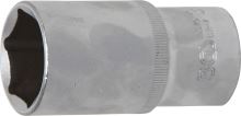 BGS Hlavice nástrčné 1/2", 10 - 38 mm, 6ti hranné, prodloužená, ProTorgue
