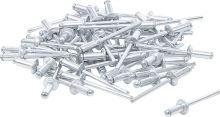 Nýty trhací hliníkové 4,0 mm, 50 ks - BGS 75848