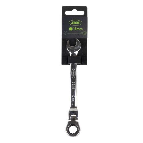 Klíč kombinovaný ráčnový FLEX 13 mm - zrcadlový povrch - JBM 15219
