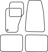 Textilní autokoberce Jeep Grand Cherokee 1999-2004 (1)