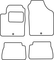 Textilní autokoberce Kia Picanto 2004-2011 (1)