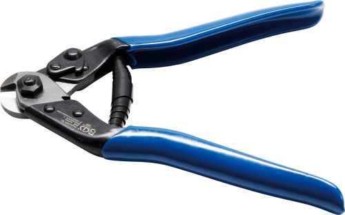 Kleště štípací na ocelová lanka s pružinou 190 mm – BGS 385