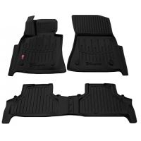 Gumové autokoberce BMW X5 2006-2013 (E70, rozteč fixací 42,5 cm))