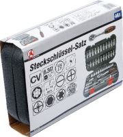 Gola sada 46 dílů,1/4" x 4 – 13mm hobby – BGS 2142 (5)