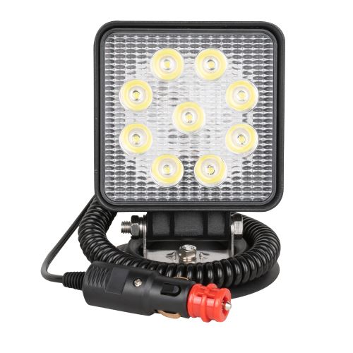 Pracovní světlo LED, bodové světlo, čtverec, magnetizovaná základna - JBM 52568
