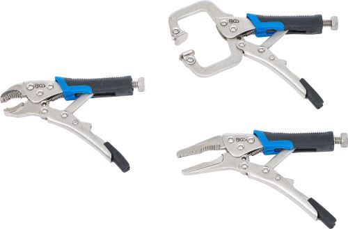 Kleště grip mini, sada 3 díly – BGS 4499