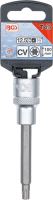 BGS Hlavice zástrčné 1/2", T15 - T70, T-profil, délka 100 mm (1)