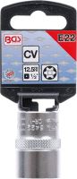 BGS Hlavice nástrčné 1/2", E10 - E24, E-profil (2)