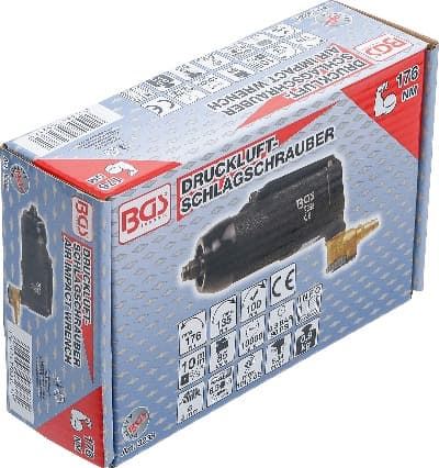 Utahovák pneumatický, úderový 3/8", max. 155 Nm - BGS 3238
