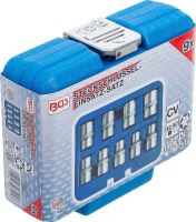 Hlavice nástrčné pro E-profil 1/2", 9 dílů - BGS 6425 (6)