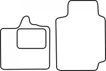 Textilní autokoberce Smart ForTwo 1999-2007 (1)