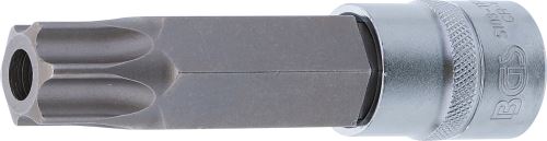BGS Hlavice zástrčné 1/2", T70 - T100, T-profil s vrtáním, délka 110 mm