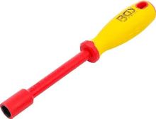 BGS VDE Šroubováky na nástrčné klíče VDE, šestihranné, 4 - 14  mm, Délka čepele 125 mm