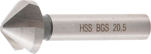 Zahlubovací fréza, HSS, DIN 335 forma C, O 20,5 mm - BGS 1997-6