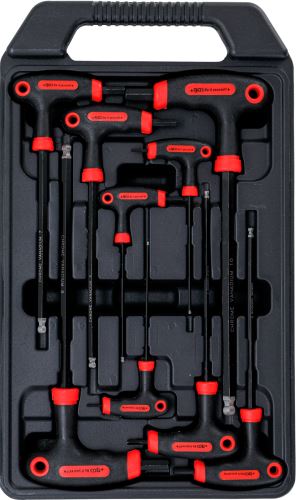 Klíče imbus 2,0 - 10,0 mm, T-rukojeť, 9 dílů - BGS 7882