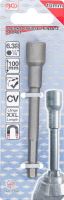 Hlavice nástrčná,velmi dlouhá, pro vrtačky, pohon vnější šestihran 6,3 mm,(1/4")Drive,10mm (3)