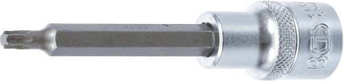 BGS Hlavice zástrčné 1/2", T15 - T70, T-profil, délka 100 mm