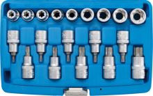 Hlavice nástrčné / nástrčných klíčů, 12,5 mm (1/2"), E-profil / T-profil (pro Torx), 19 - Hlavice nástrčné / nástrčných klíčů, 12,5 mm (1/2"), E-profil / T-profil (pro Torx), 19 -