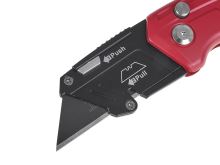 Skládací nůž FASTFOLD s lichoběžníkovou čepelí 60x19x0,6mm SK2H TVARDY - GEKO 00087 Skládací nůž FASTFOLD s lichoběžníkovou čepelí 60x19x0,6mm SK2H TVARDY - GEKO 00087