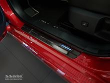 Prahové lišty Toyota Corolla Cross 2018- (hybrid, tmavé, matné) (1)