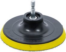 Talíře se suchým zipem,  pro BGS 74367,  pohon vnější šestihran 6,3 mm 1/4",  O 100 mm BS7