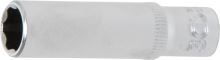 BGS Hlavice nástrčné 1/4", 4 -14 mm, prodloužené, SuperLock (10)