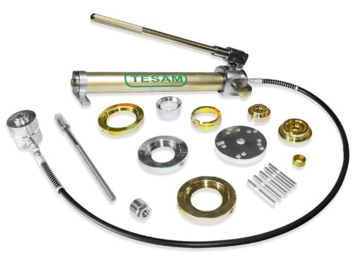 Stahovák hydraulický pro demontáž a montáž ložisek kol VW, Seat, Škoda, VW T5  - TESAM S00