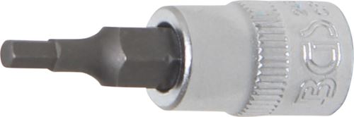 Hlavice zástrčná 1/4" imbus 3.0 mm, zatíž. do 2 kg - BGS 2497