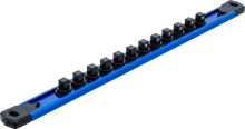 Lišta pro upevnění 12 nástrčných hlavic,  magnetická,  pro 10 mm (3/8") BS74550 (2)