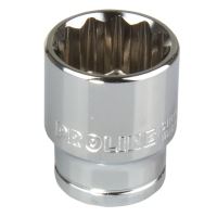 Hlavice násrčná šestihranná 1/4" 9MM CRV PROLINE Hlavice násrčná šestihranná 1/4" 9MM CRV PROLINE