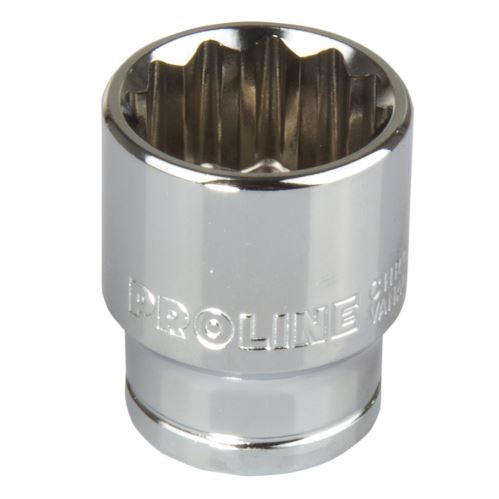Hlavice dvanáctihranné 1/2” 12PT - 10 MM PROLINE