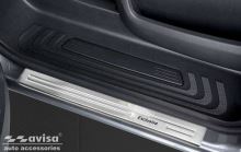 Prahové lišty Mercedes V-Class / Vito 2014-2018 (W447, matné) (2)