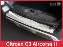Ochranná lišta hrany kufru Citroen C3 Aircross 2017-2024 (matná) (1)