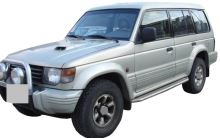 Plastová vana do kufru Mitsubishi Pajero 1999-2000 (prodloužená verze) (2)