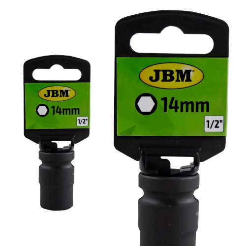 JBM Hlavice nástrčné tvrzené 1/2" 10 - 22  mm