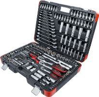 Gola sada 1/4"+3/8"+1/2", 4,0 – 32,0 mm, 216 dílů – BGS 15216 (2)