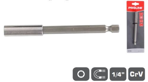 PROFIX Držáky na bity, magnetické 1/4" 75 - 150 mm, PROLINE