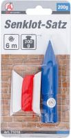 Sada olovnice s provázkem, 200 g, 6 m - BGS 71018 (3)