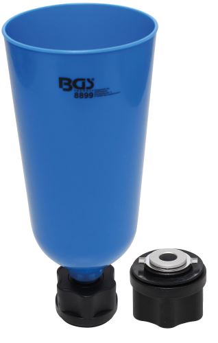 Trychtýř pro plnění oleje s bajonetovým adaptérem pro VAG, MB, BMW, Porsche, Volvo – BGS 8